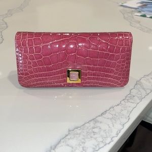 Genuine crocodile evening clutch in great condition.